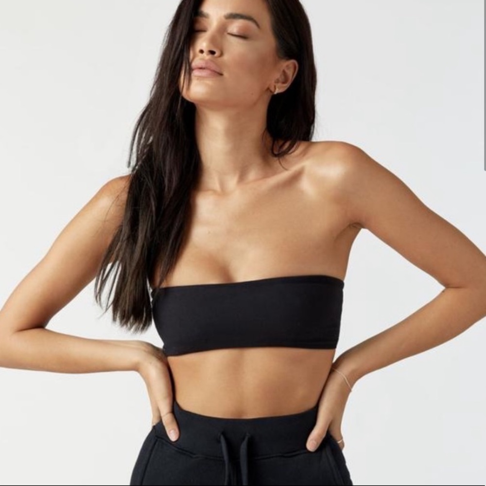 Joah Brown Skinny Bandeau in Black